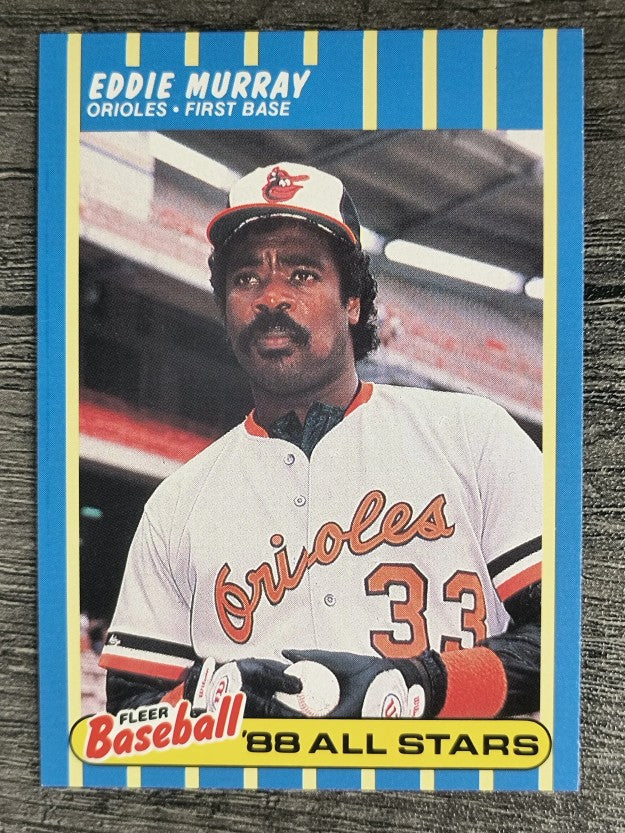 1988 Fleer Baseball All-Stars #28 Eddie Murray