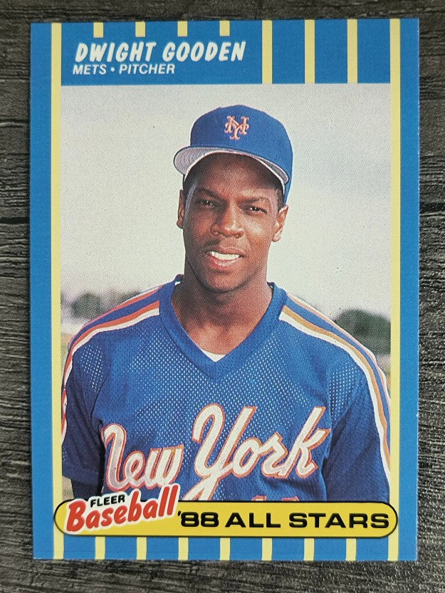 1988 Fleer Baseball All-Stars #12 Dwight Gooden