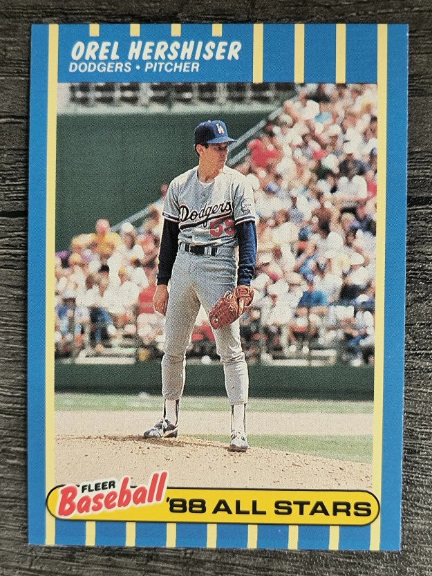 1988 Fleer Baseball All-Stars #14 Orel Hershiser