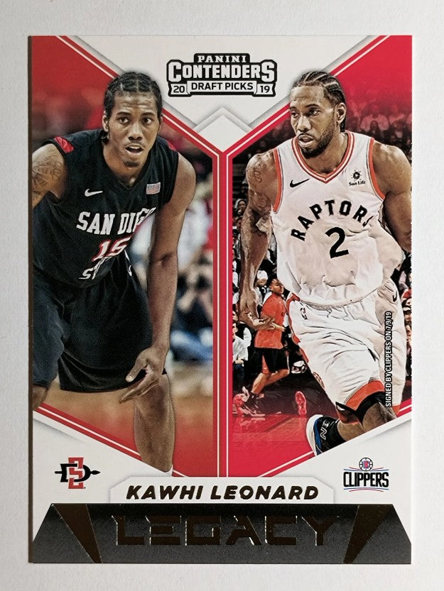 2019-20 Panini Contenders Draft Picks Legacy #15 Kawhi Leonard