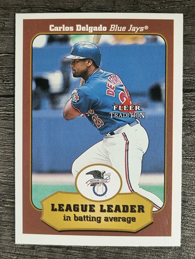 2001 Fleer Tradition #387 Carlos Delgado LL