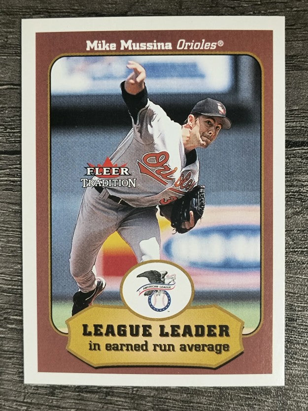 2001 Fleer Tradition #409 Mike Mussina LL