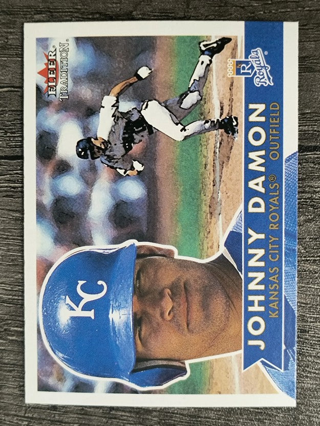 2001 Fleer Tradition #313 Johnny Damon