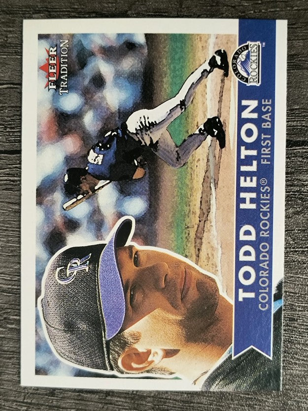 2001 Fleer Tradition #314 Todd Helton