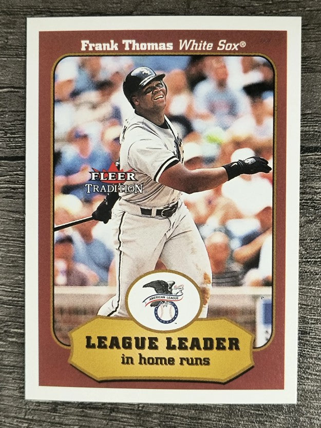 2001 Fleer Tradition #397 Frank Thomas LL