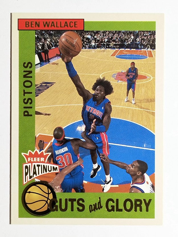 2002-03 Fleer Platinum Guts and Glory #2GG Ben Wallace