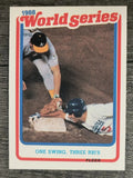 1989 Fleer World Series #7 Mike Marshall