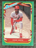 1987 Fleer Star Stickers #112 Ozzie Smith