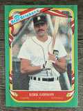 1987 Fleer Star Stickers #47 Kirk Gibson