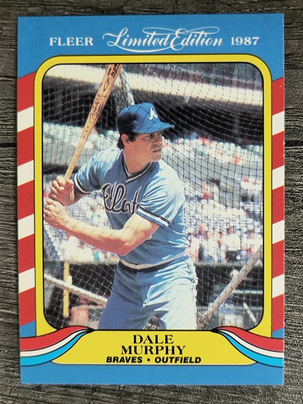 1987 Fleer Limited Edition #30 Dale Murphy