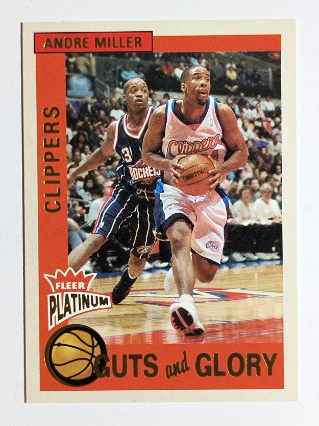 2002-03 Fleer Platinum Guts and Glory #8GG Andre Miller