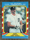 1987 Fleer Limited Edition #17 Kirk Gibson