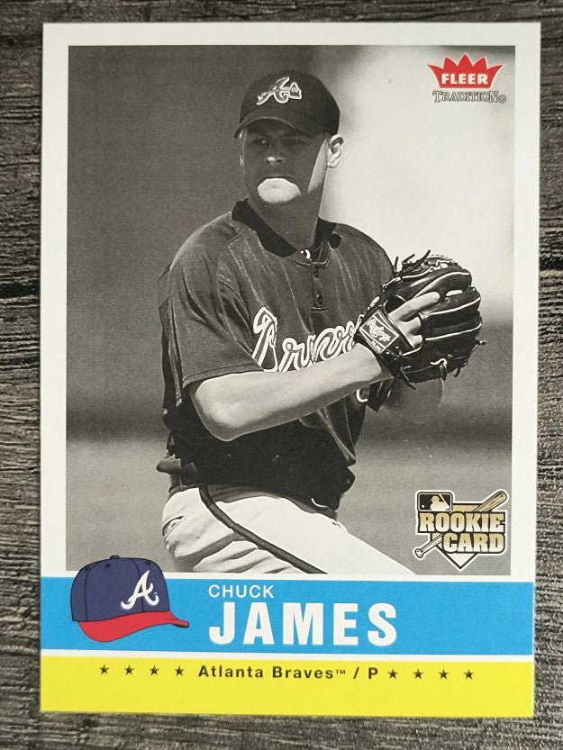 2006 Fleer Tradition Black and White #6 Chuck James