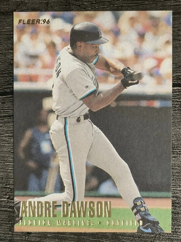 1996 Fleer #386 Andre Dawson