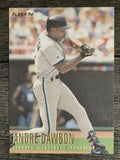 1996 Fleer #386 Andre Dawson