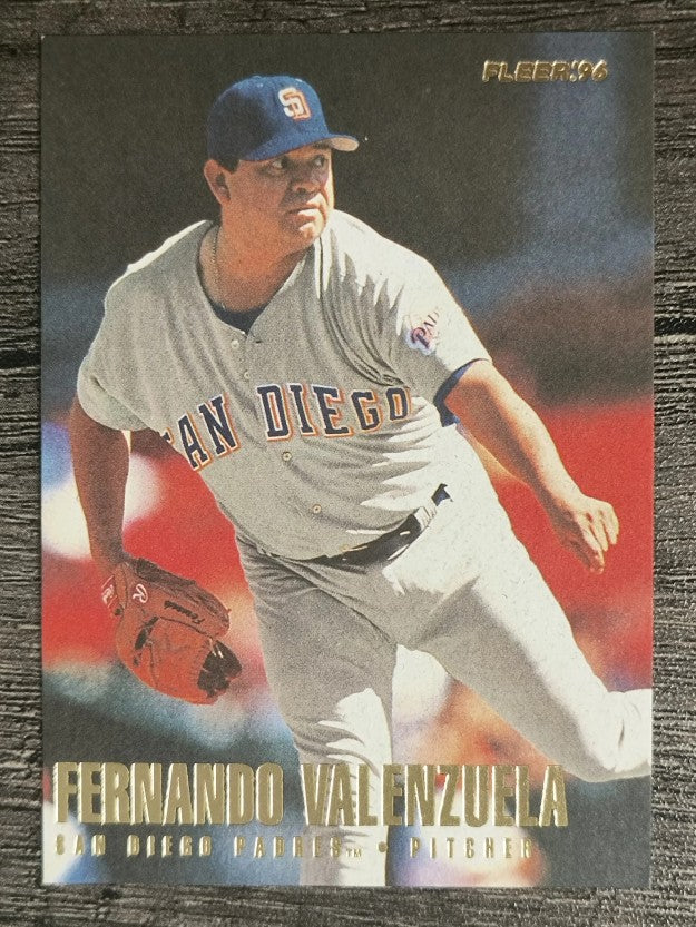 1996 Fleer #579 Fernando Valenzuela