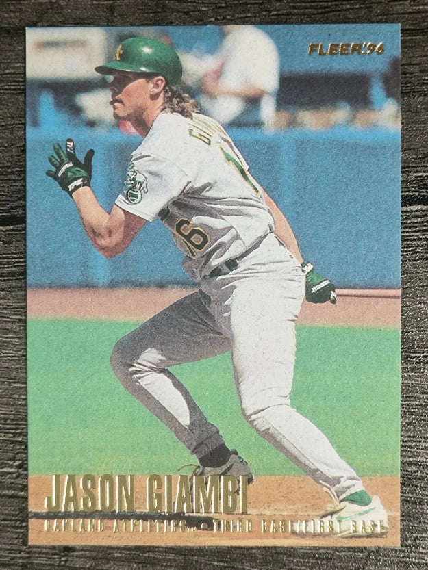 1996 Fleer #208 Jason Giambi