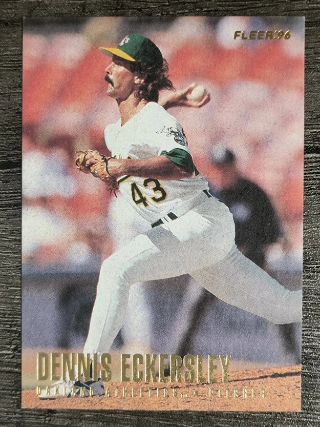 1996 Fleer #206 Dennis Eckersley