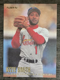 1996 Fleer #556 Ozzie Smith