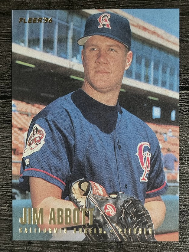 1996 Fleer #40 Jim Abbott