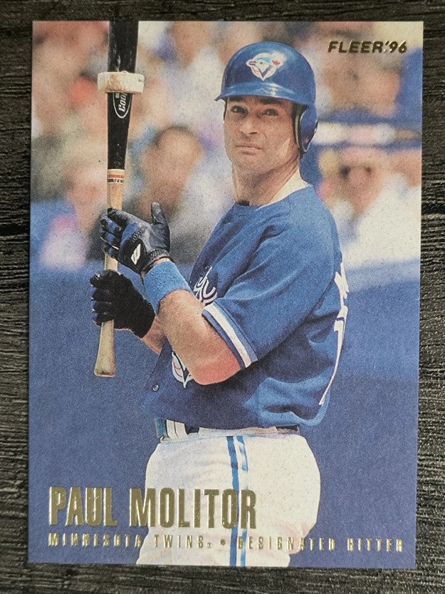 1996 Fleer #169 Paul Molitor
