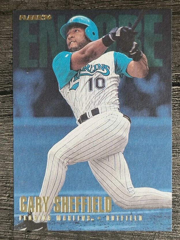 1996 Fleer Update #U241 Gary Sheffield ENC