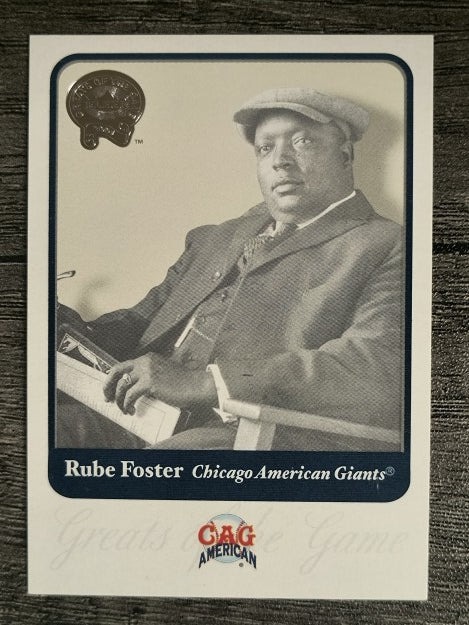 2001 Greats of the Game #111 Rube Foster