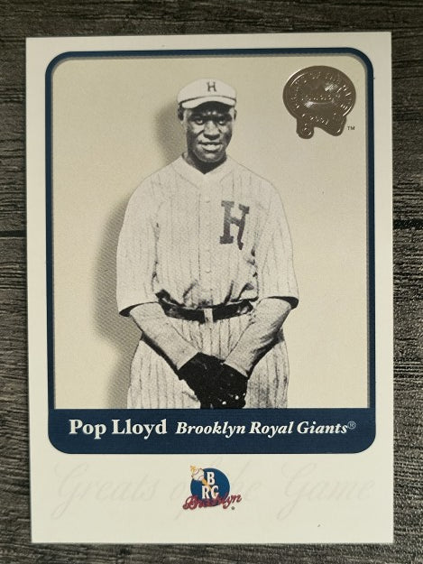 2001 Greats of the Game #76 Pop Lloyd