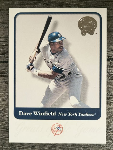 2001 Greats of the Game #12 Dave Winfield