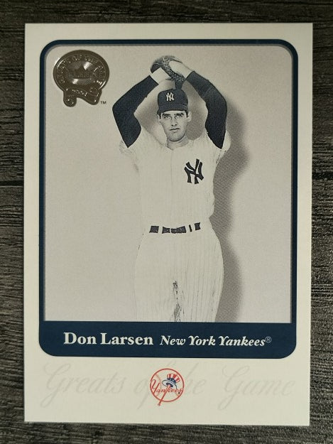 2001 Greats of the Game #5 Don Larsen