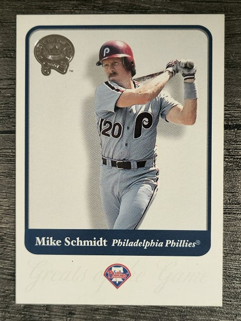 2001 Greats of the Game #85 Mike Schmidt (EXMT)