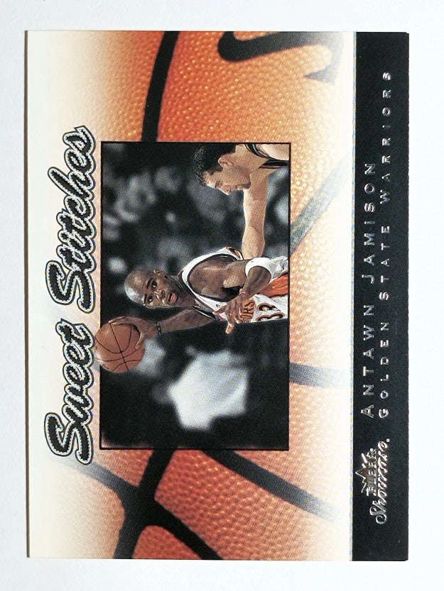 2003-04 Fleer Showcase Sweet Stitch #7 Antawn Jamison