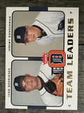 2006 Fleer Team Leaders #TL10 Ivan Rodriguez/Jeremy Bonderman