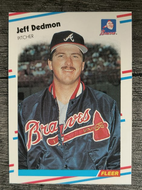 1988 Fleer #537 Jeff Dedmon