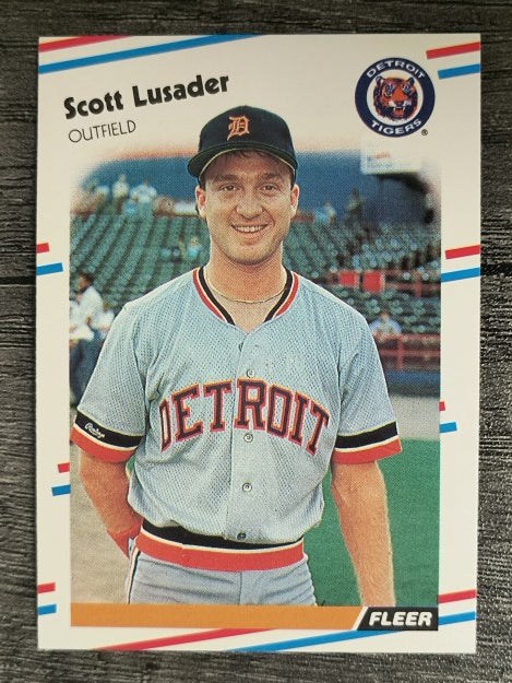 1988 Fleer #62 Scott Lusader