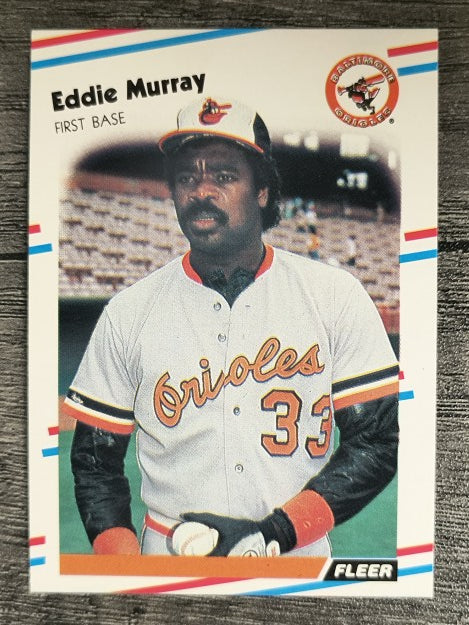 1988 Fleer #567 Eddie Murray