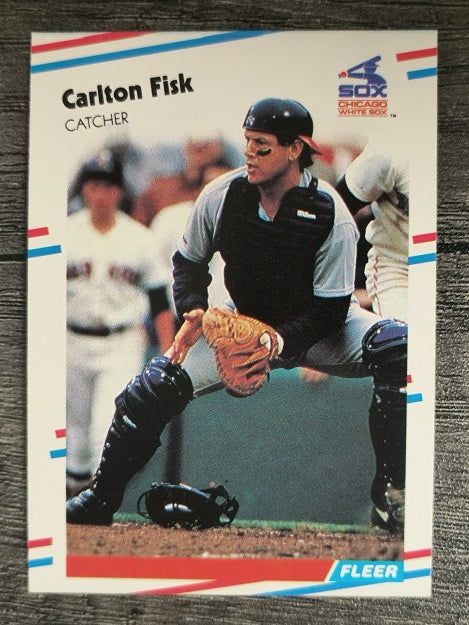 1988 Fleer #397 Carlton Fisk