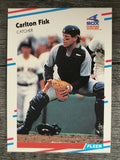 1988 Fleer #397 Carlton Fisk