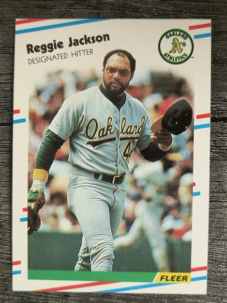 1988 Fleer #283 Reggie Jackson