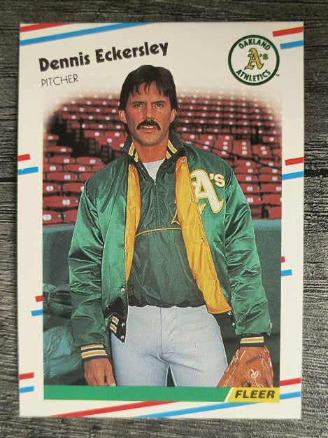 1988 Fleer #279 Dennis Eckersley