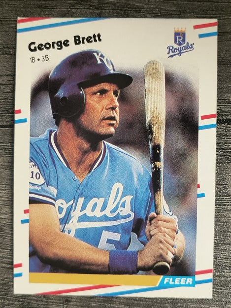 1988 Fleer #254 George Brett