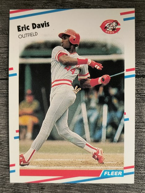 1988 Fleer #231 Eric Davis