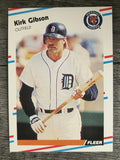 1988 Fleer #55 Kirk Gibson