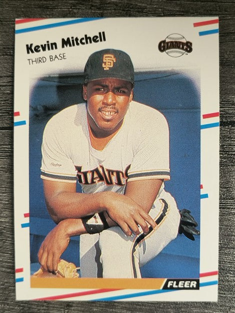 1988 Fleer #92 Kevin Mitchell