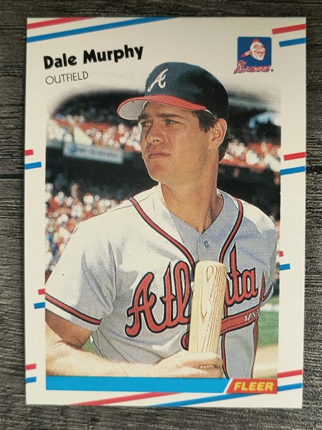 1988 Fleer #544 Dale Murphy