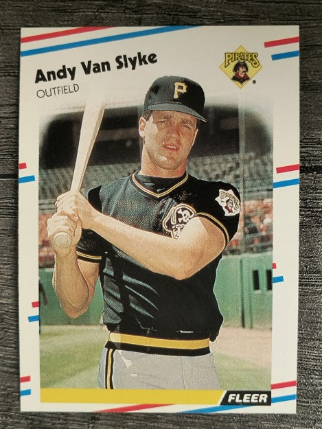 1988 Fleer #341 Andy Van Slyke