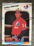 1988 Fleer #184 Andres Galarraga