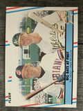 1988 Fleer #633 Pat Tabler/Mark McGwire