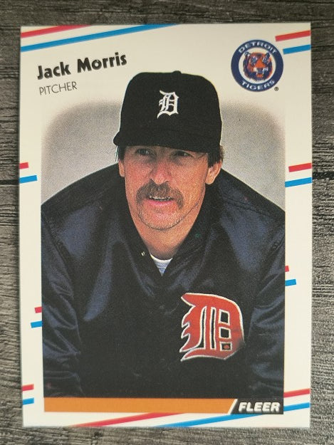 1988 Fleer #64 Jack Morris