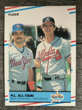 1988 Fleer #639 Keith Hernandez/Dale Murphy